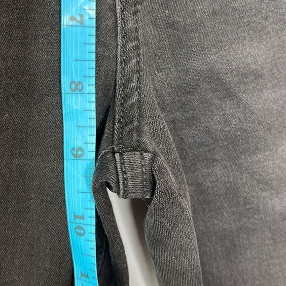 Zara Skinny Black Jeans Stripe - Picture 9 of 12